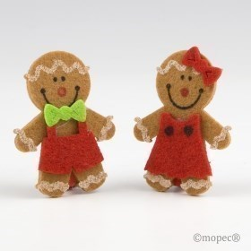 Pinzas de galletitas de jengibre