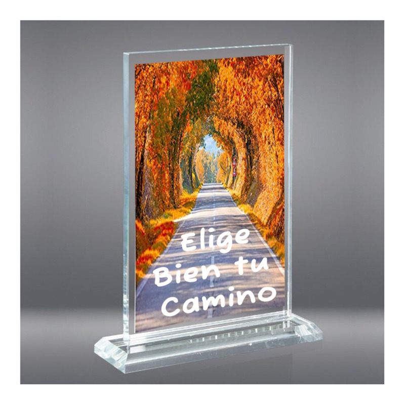 Placa de cristal personalizada (2)