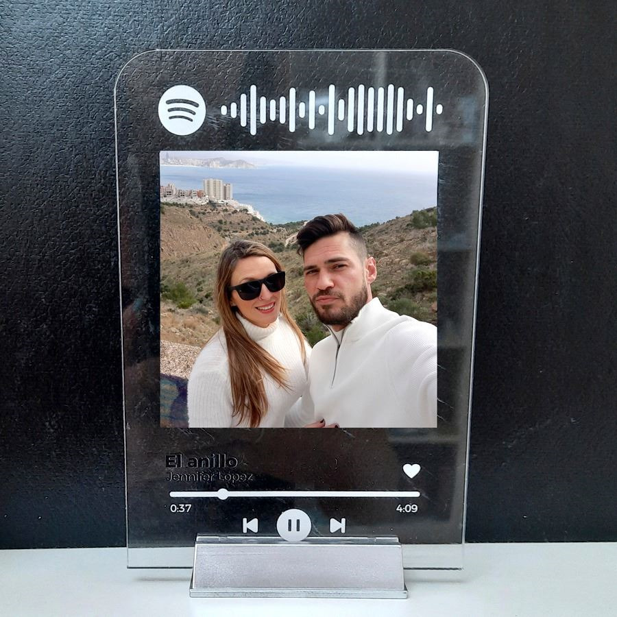  Placa personalizada de Spotify – Regalos