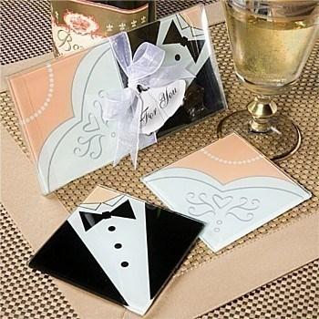 Posavasos de novios