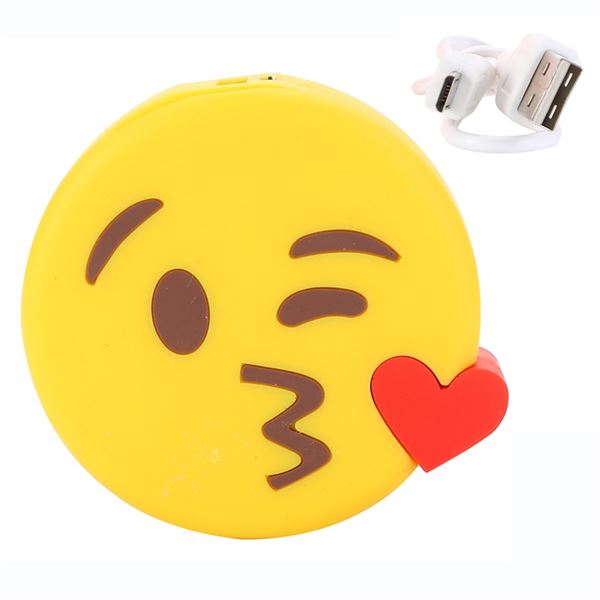 Power bank emoticonos 1200mha