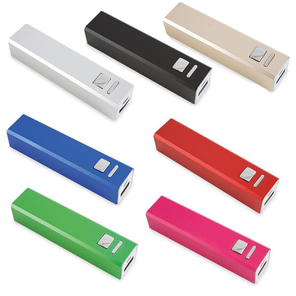 Power bank personalizable metálico