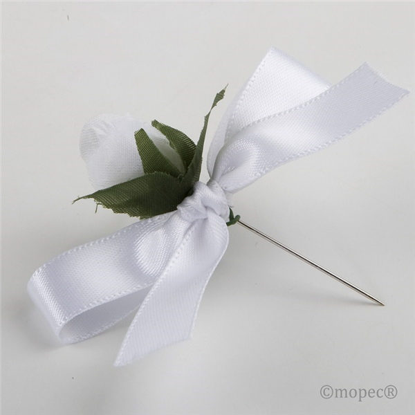 Prendido flor blanca