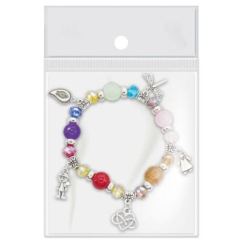 Pulsera con charms, regalo para adolescentes y navidad (2)