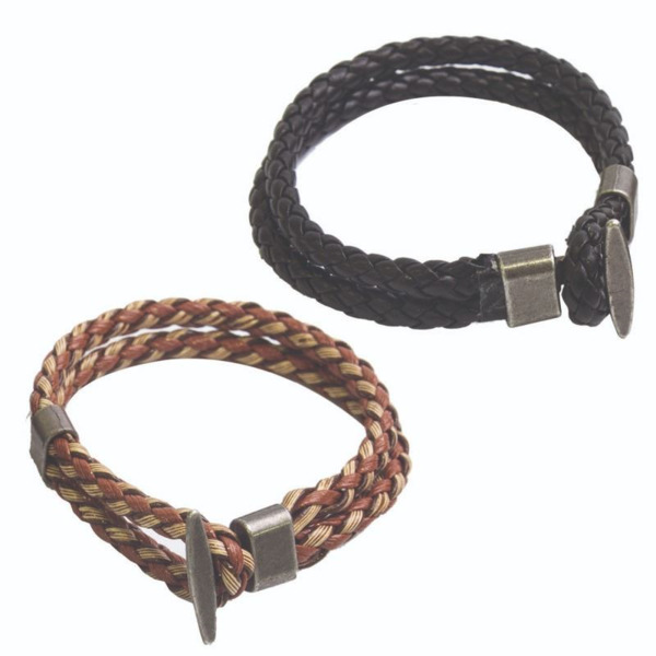 Pulsera en dos colores, regalo para hombre