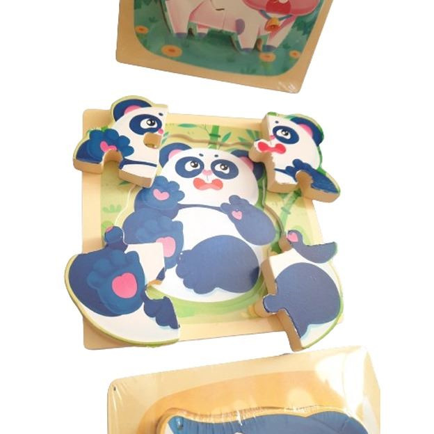 Puzle sencillo de madera para niños (3)