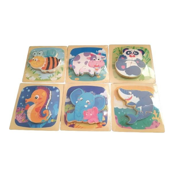 Puzle sencillo de madera para niños (1)