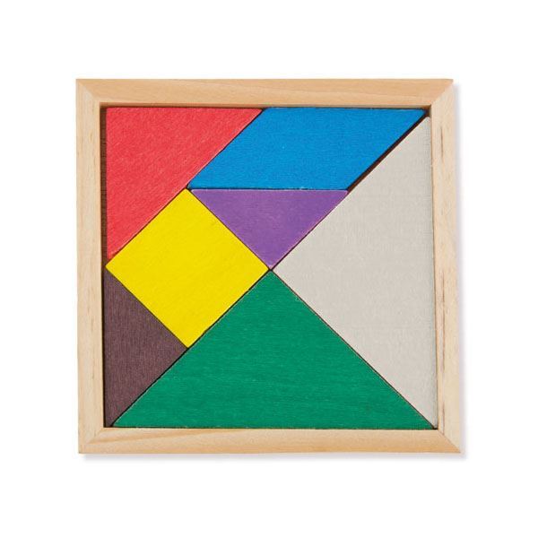 Puzle tangram madera