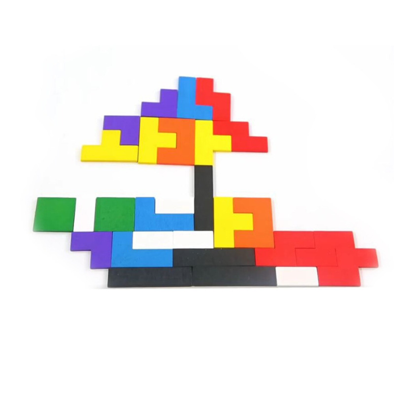 Puzle Tetris de madera (1)