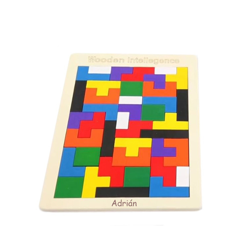 Puzle Tetris de madera (2)