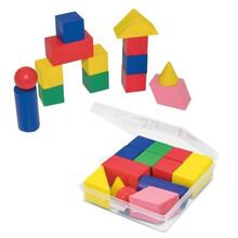 Puzzle de madera formas geométricas