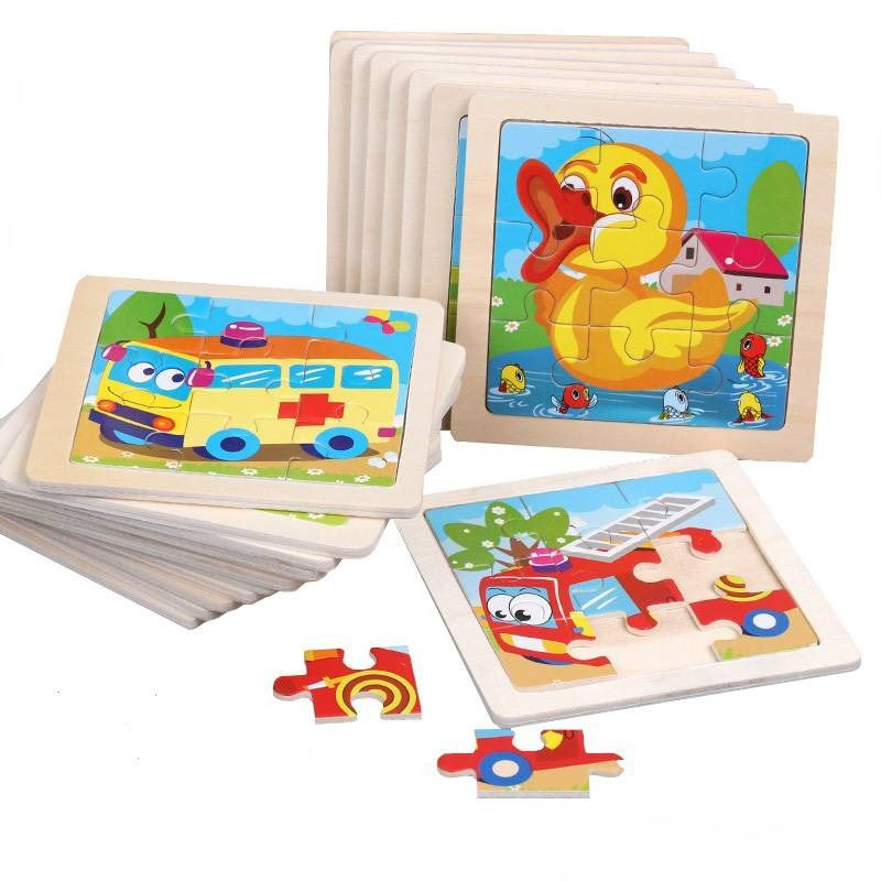 Puzzle de Madera Para Niños