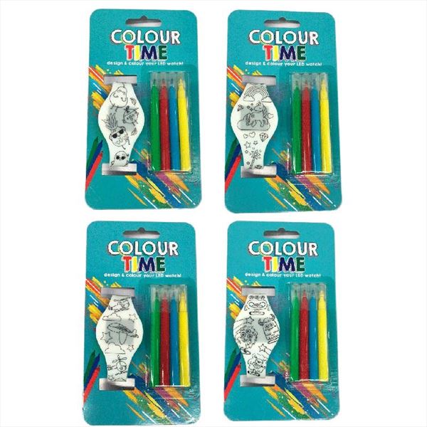 Reloj led para colorear