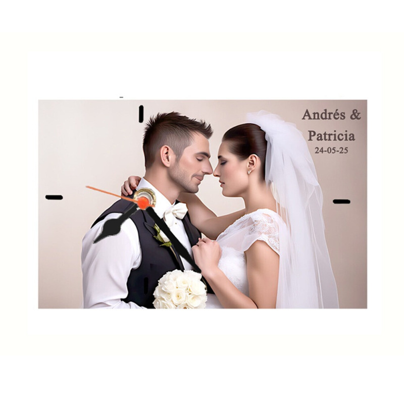 Reloj personalizado de boda (4)