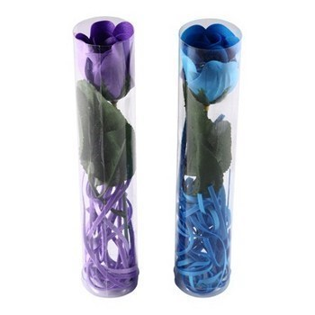 Rosas de jabón en estuche