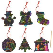 Set 6 adornos navidad