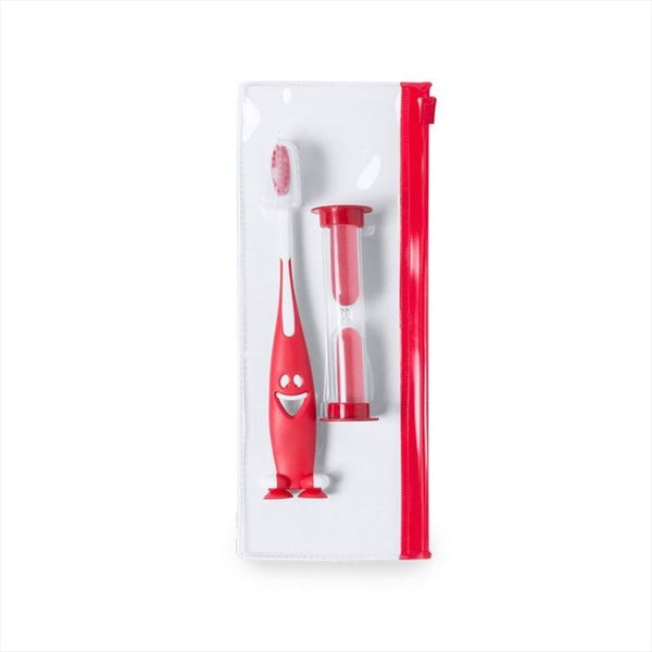 Set cepillo de dientes y reloj de arena (3)