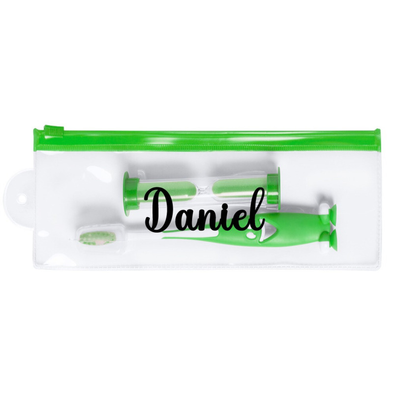 Set cepillo de dientes y reloj de arena (6)