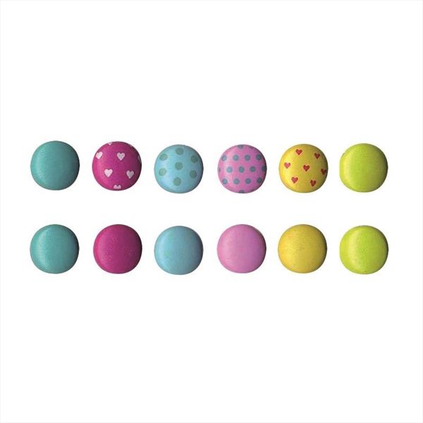 Set de 60 brads en colores vivos