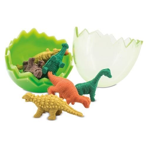 Huevo con 6 mini gomas de dinosaurio (2)