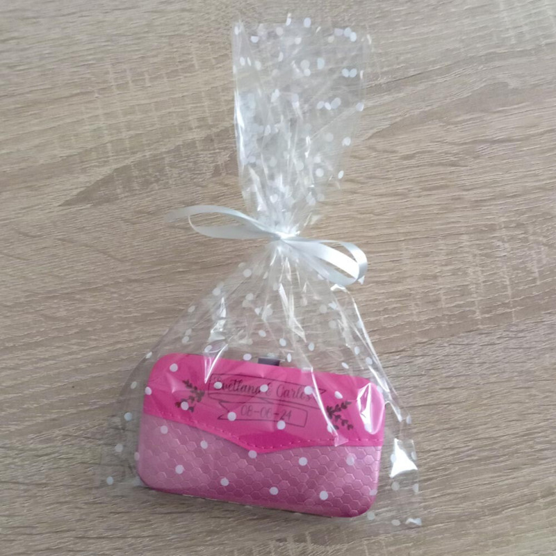 Set de manicura polipiel rosa, recuerdo de comunión y boda (3)