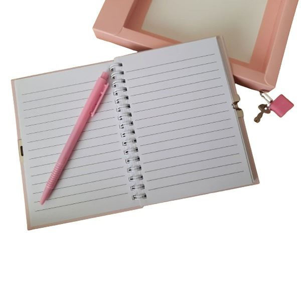 Regalo set diario con bolígrafo de niña Glam (3)