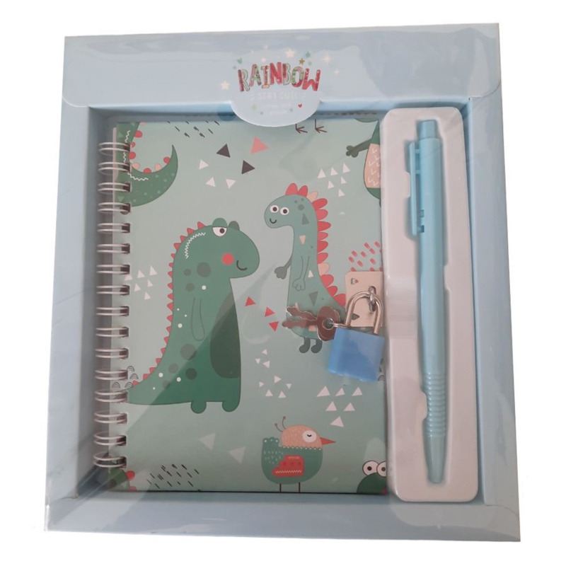 Set diario con bolígrafo de niño Dino (1)