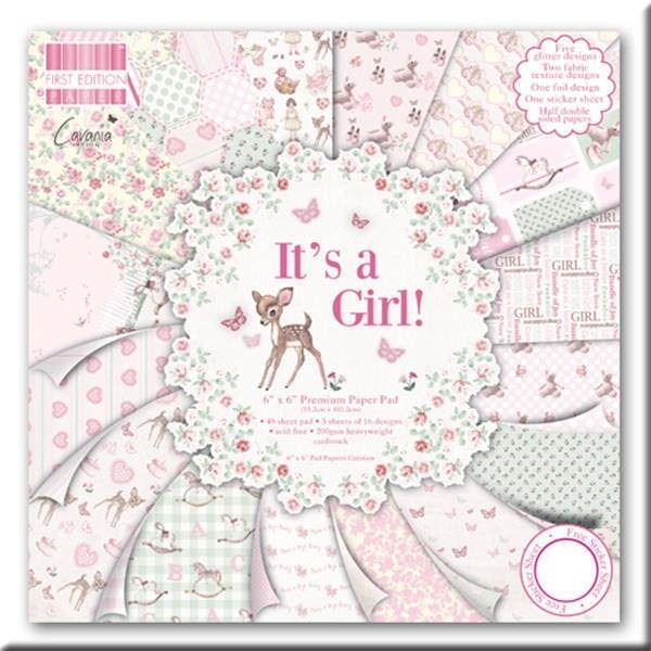 Stack 6x6 It's a Girl
