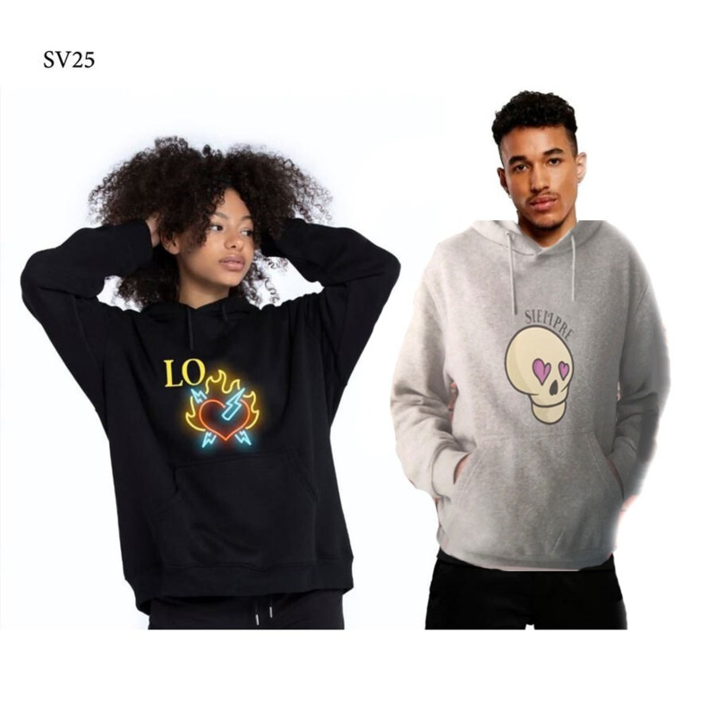 Sudadera unisex grabada a color (5)