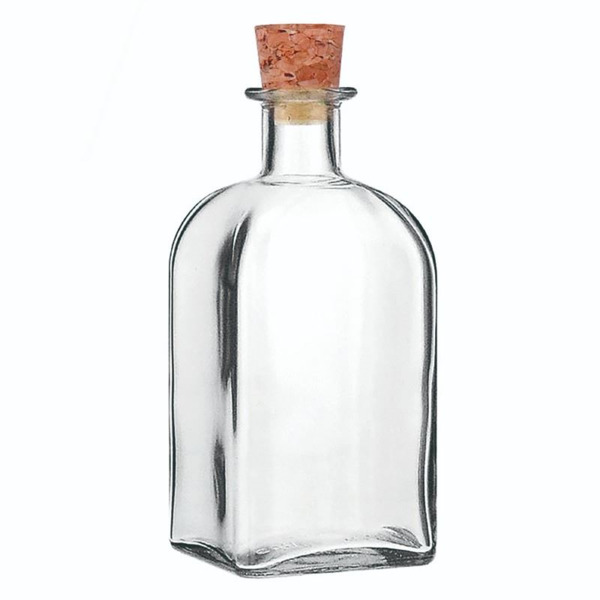 Tarro de cristal con tapón de corcho