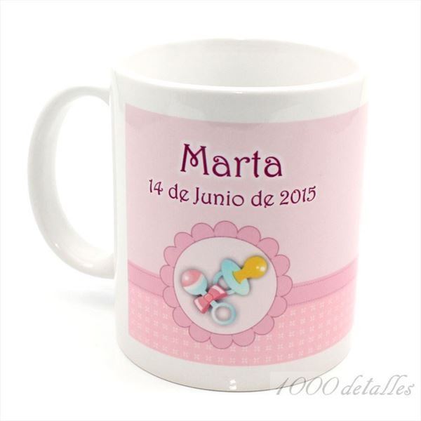 Taza con foto personalizada de bautizo, más de 100 diseños (3)