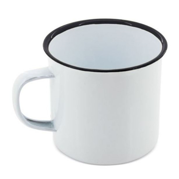 Taza retro metal grabada con sublimación a color (2)