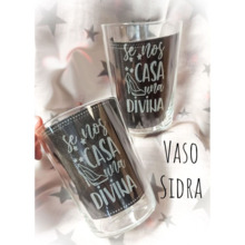 Vaso de Sidra personalizado