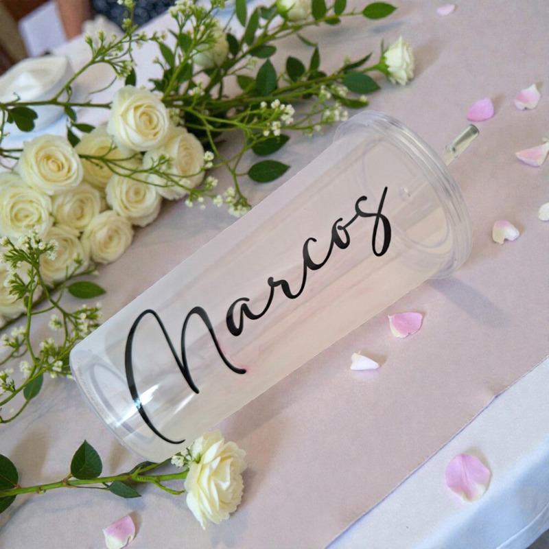 Vaso transparente con tapa y pajita personalizado (4)