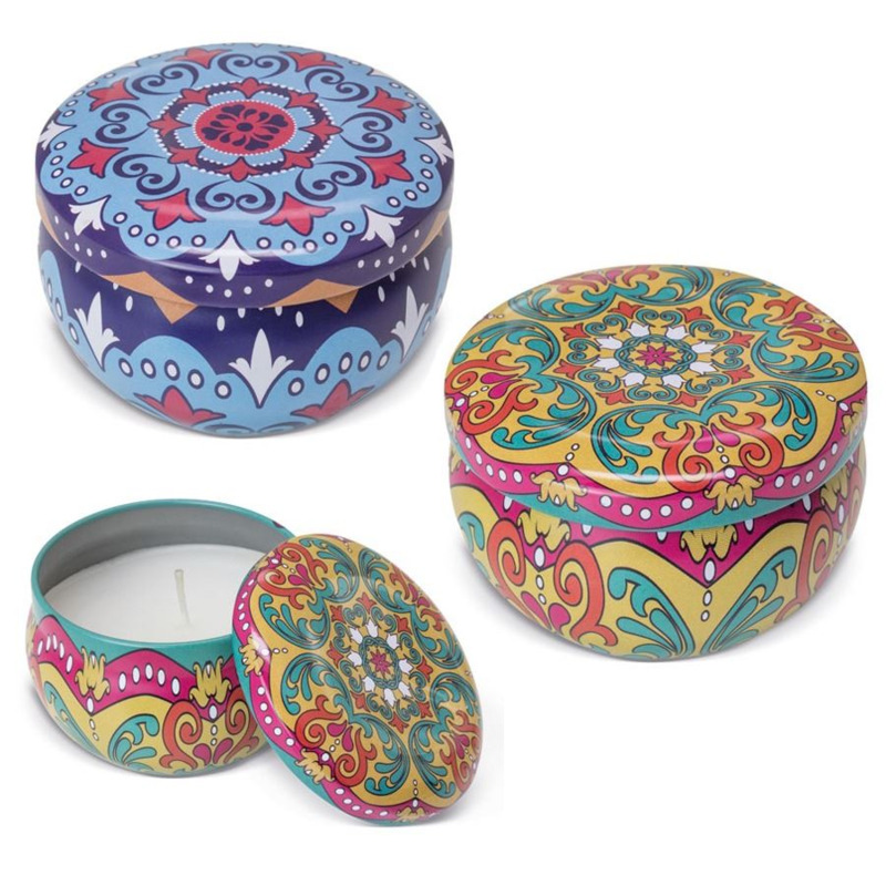 Vela aromática Oriente personalizable, para regalar a invitados (2)