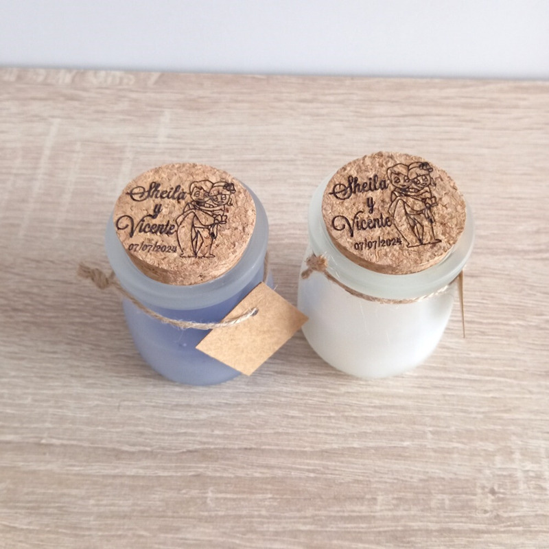 Vela aromática con tapón de corcho personalizable (3)
